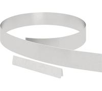 vidaXL Bordure de pelouse 4 pcs argent 450 x 10 cm acier inoxydable