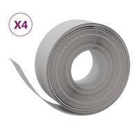 Bordures de jardin 4 pcs gris 10 m 20 cm polyéthylène vidaXL vidaXL