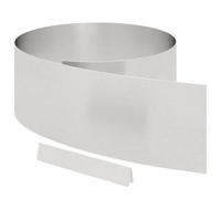vidaXL Bordure de Pelouse Argent 450 x 0,05 x 15 cm Acier Inoxydable, Jardin et terrasse, Bordures Modernes pour espaces extérieurs, clôture pour Plantes, Style élégant de Jardin, décor de Paysage