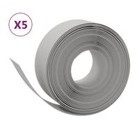 Bordures de jardin 3 pcs noir 10 m 15 cm polyéthylène vidaXL