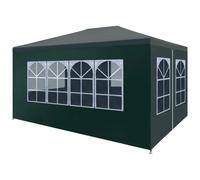 vidaXL Bordures de jardin 16 pcs Vert 10 m PP