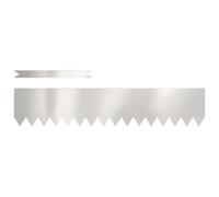 Vidaxl Bordures De Jardin 30 Pcs 100x0,5x20 Cm Acier Inoxydable