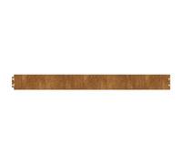 vidaXL Bordures de pelouse 10 pcs 10x103 cm Acier corten Flexible, Bordure de Jardin, Bordure de lit de Jardin, Bordure de Paysage