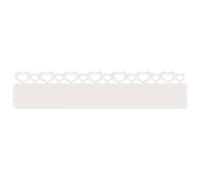 Vidaxl Bordures De Pelouse 10 Pcs Blanc 103 X 0,05 X 22 Cm Acier