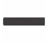 vidaXL Bordures de pelouse 10 pcs Noir 20x103 cm Acier laminé à Froid, Bordure de Jardin, Bordure de lit de Jardin, Bordure de Paysage