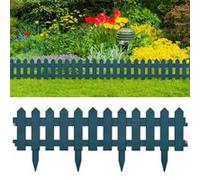 vidaXL Bordures de pelouse 25 pcs Vert 10 m PP 48617 Vert G