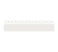 vidaXL Bordures de pelouse 30 pcs Blanc 103 x 0,05 x 22 cm Acier, Bordure de Jardin et de terrasse, barrière en métal Durable, Bordures extérieures, séparateurs de Paysage, chemins pour Jardins