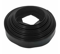 vidaXL Bordures de pelouse Noir 5000 x 4 x 5 cm Plastique, Jardin et terrasse, Bordures Modernes en Plastique, résistantes au Soleil, Designs Flexibles pour l'extérieur