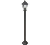vidaXL Borne d'éclairage de jardin 6 pcs. E27 110 cm aluminium bronze