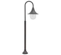 vidaXL Borne d'éclairage de jardin E27 120 cm aluminium bronze
