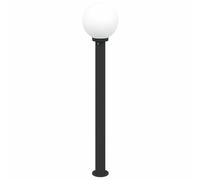 Vidaxl Borne Lumineuse 120 Cm Noire Ip44