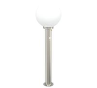 vidaXL Borne lumineuse avec détecteur 80 cm en acier inoxydable IP44