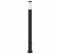 Vidaxl Borne Lumineuse Avec Sortie 110 Cm En Acier Inoxydable Ip44