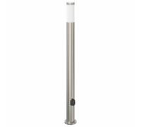 Vidaxl Borne Lumineuse Avec Sortie 110 Cm En Acier Inoxydable Ip44