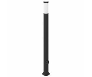 Vidaxl Borne Lumineuse Avec Sortie 110 Cm En Acier Inoxydable Ip44