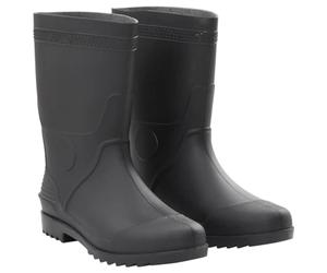 vidaXL Bottes de Pluie Imperméable Chaussures Hommes Jardin Noir Taille 44 PVC