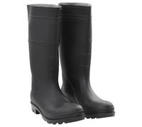 Vidaxl Bottes De Pluie Noir Taille 44 Pvc