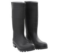 Vidaxl Bottes De Pluie Noir Taille 45 Pvc