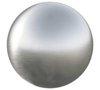 vidaXL Boule Brossée Ø 20 cm Argenté Acier Inoxydable 201