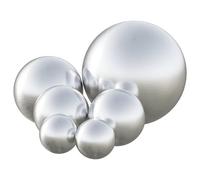 vidaXL Boule Brossée 6 pcs Ø 15 cm Argenté Acier Inoxydable 201