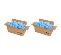 vidaXL Boules filtrantes anti-bactériennes pour piscine en polyéthylène Bleu 1400 g