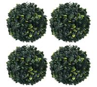 vidaXL Boules de buis artificielles 4 pcs 12 cm