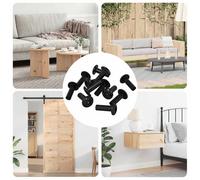 vidaXL Boulons à Manchon 8451 pcs Noir Fer