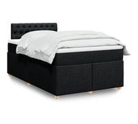 Sommier à Lattes de Lit et Matelas Rembourré Adulte Intérieur Tissu vidaXL