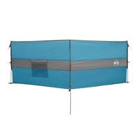 vidaXL Brise-vent de camping bleu 344x120 cm imperméable, brise-vent de plage, brise-vent de camping-car, brise-vent de tente, brise-vent de caravane