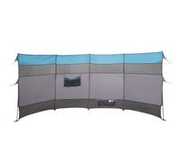 vidaXL Brise-Vent de Camping Bleu 366x152x152 cm imperméable, Brise-Vent de Plage, Brise-Vent de Camping-Car, Brise-Vent de Tente