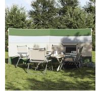 vidaXL Brise-vent de camping vert 340x130 cm imperméable, brise-vent de plage, brise-vent de camping-car, brise-vent de 4009657