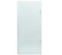 vidaXL Brise-vue pour urinoir mural 90x40 cm verre trempé
