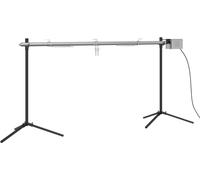 vidaXL Broche à griller automatique avec moteur acier inoxydable 150x46,5x82,5 cm