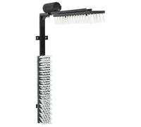 vidaXL Brosse à bœuf murale 84 x 10 x 91 cm