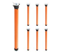 Brosse pour parois de piscine - VIDAXL - Aluminium - 46 cm - Brosse incurvée