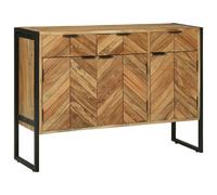 Vidaxl Buffet 100x30x75 Cm Bois Massif D'acacia