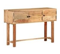 vidaXL Buffet armoire latérale meuble de rangement 115x35x75 cm bois d'acacia massif