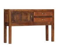 Vidaxl Buffet 118x30x75 Cm Bois De Manguier Massif