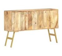 Buffet 118x30x75 cm Bois de manguier massif