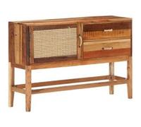 Vidaxl Buffet 118x30x76 Cm Bois De Récupération Massif Marron