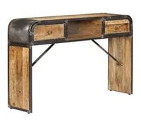 vidaXL Buffet 120 x 30 x 75 cm Bois de manguier massif Marron G