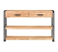 Vidaxl Buffet 120x30x75 Cm Bois D'acacia Solide Marron