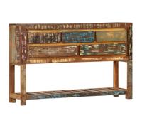 Vidaxl Buffet 120x30x75 Cm Bois De Récupération Solide