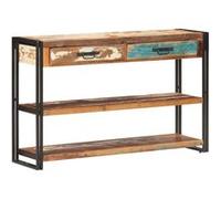 vidaXL Buffet 120x30x75 cm Bois de récupération solide Brun G