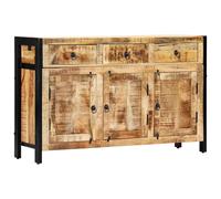 Vidaxl Buffet 120x35x76 Cm Bois De Manguier Massif Marron