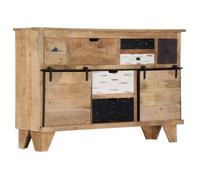 vidaXL Buffet 140x38x90 cm Bois de manguier massif