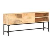 vidaXL Buffet 145x30x60 cm Bois de manguier solide320226 Brun G