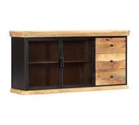 Vidaxl Buffet 150x40x75 Cm Bois De Manguier Solide Marron
