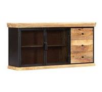 vidaXL Buffet 150x40x75 cm Bois de manguier solide248101 Brun G