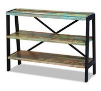 Buffet 3 étagères Bois de récupération massif
